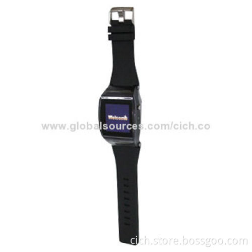 Smartwatch with Android 4.4/1.55-inch, BT3.0, Built-in SIM Card, 2G GSM Call and BT Call/FM, GPS
